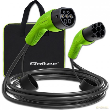 Kabel EV typ2 do ładowania samochodu | 400V | 11kW | 16A | 5m