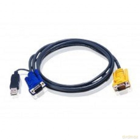 Kabel KVM USB z SPHD 3w1 2L-5203UP