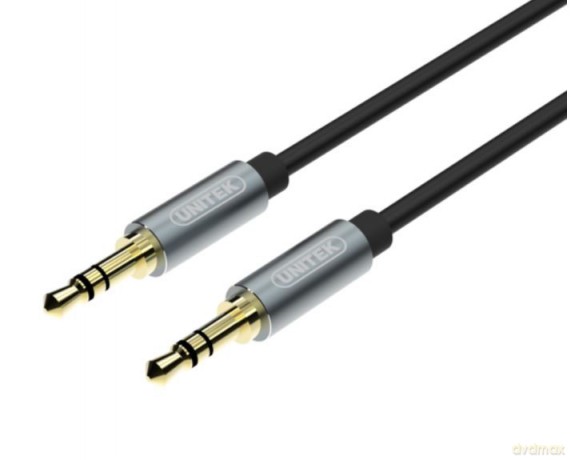KABEL MiniJack 3,5mm(M) -MiniJack TWIST; Y-C922ABK