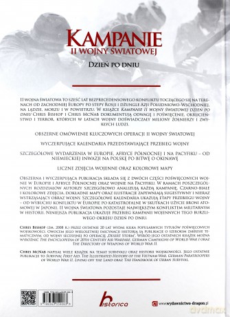 Kampanie II wojny światowej: Dzień po Dniu tw - Chris Bishop, Chris Mcnab [KSIĄŻKA]