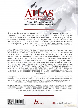 Atlas II wojny światowej tw - David Jordan, Andrew Wiest [KSIĄŻKA]
