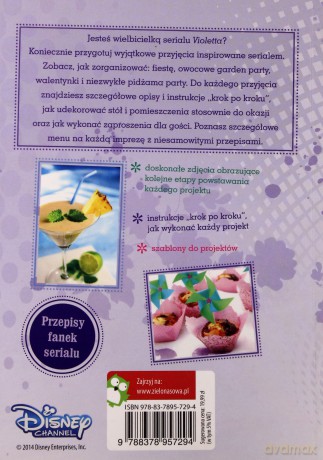 Pomysły na udane przyjęcia violetta [KSIĄŻKA]