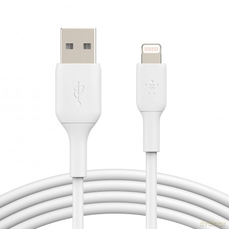 Kabel PVC USB-A to Lightning 3m White