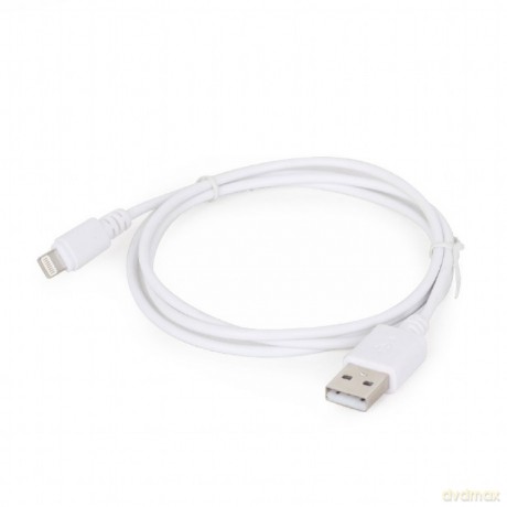 Kabel USB 8-pin 1m/biały