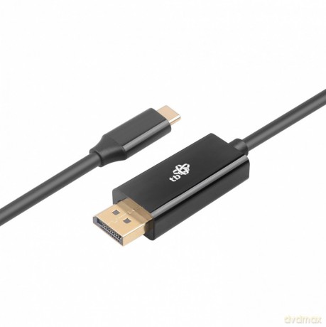 Kabel USB C - Displayport 2m czarny