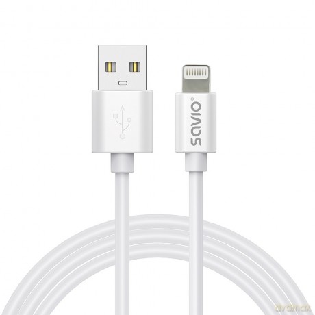 Kabel USB-A do Lightning CL-192 1m biały