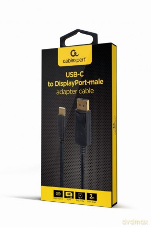Kabel USB-C do DisplayPort 4K 60Hz 2m