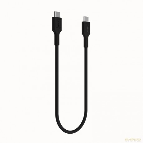 Kabel USB-C-USB-C PowerFlex 100W silikonowy 1.2m czarny