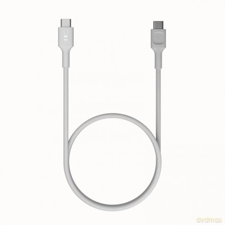 Kabel USB-C-USB-C PowerStream 100W oplot 1,2m biały
