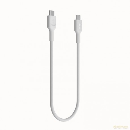 Kabel USB-C-USB-C PowerStream 100W oplot 1,2m biały