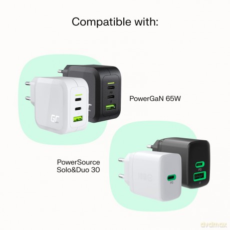 Kabel USB-C-USB-C PowerStream 100W oplot 1,2m czarny