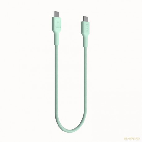 Kabel USB-C-USB-C PowerStream 100W oplot 1,2m zielony