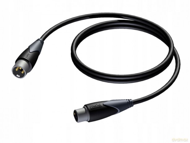 Kabel XLR Męski - XLR Żeński 3 m - CLA901/3