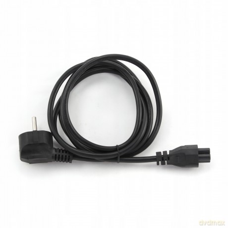 Kabel zasilajacy do notebooka koniczynka C5 1.8M