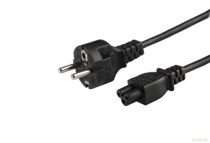 Kabel zasilający koniczynka 3pin, 1,2m, CL-67