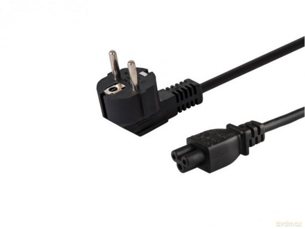 Kabel zasilający koniczynka, 1,2m, wielopak 10 szt., CL-67
