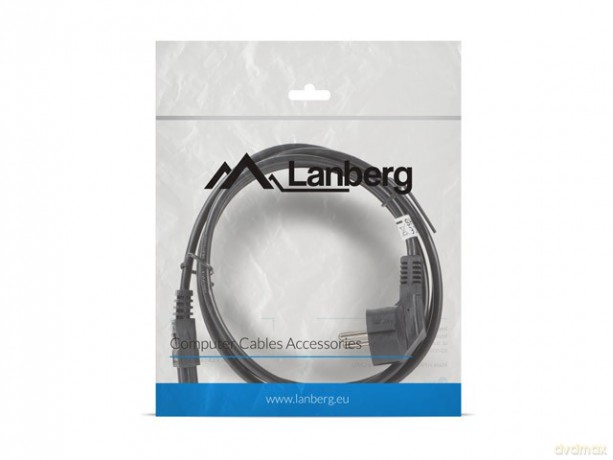 Kabel zasilający Laptop (MIKI) IEC 7/7 - IEC 320 C5 1.8M VDE czarny