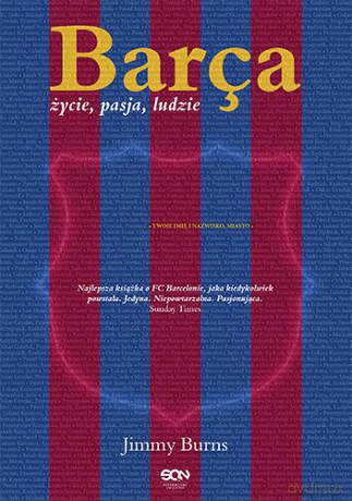 Barca życie pasja ludzie tw - Jimmy Burns [KSIĄŻKA]