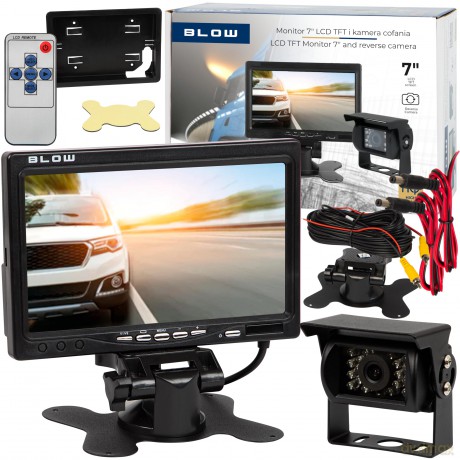 Kamera cofania BVS-549 + monitor