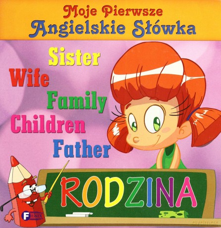 Rodzina moje pierwsze angielskie słówka tw - Studio Fenix [KSIĄŻKA]