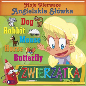 Zwierzątka moje pierwsze angielskie słówka tw - Studio Fenix [KSIĄŻKA]