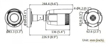 Kamera IP DS-2CD1643G2-IZ (2.8-12mm)