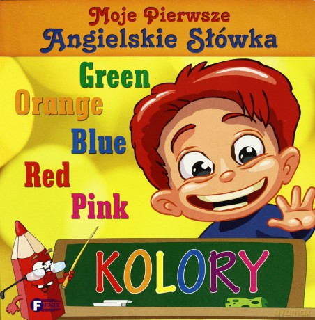 Kolory moje pierwsze angielskie słówka tw - Studio Fenix [KSIĄŻKA]