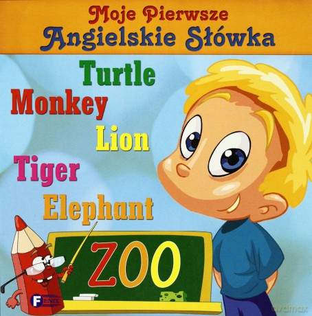 Zoo moje pierwsze angielskie słówka tw - Studio Fenix [KSIĄŻKA]