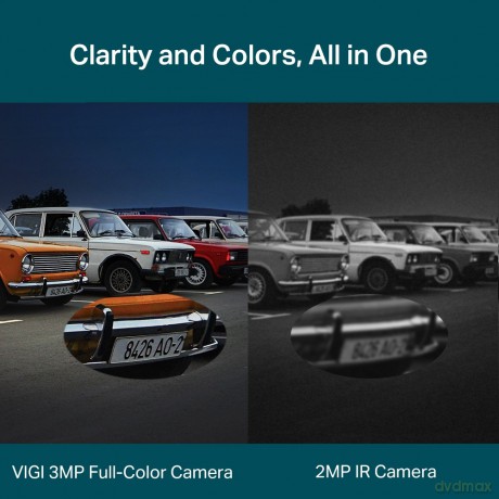 Kamera sieciowa VIGI C230(4mm) 3MP Full-Color Dome