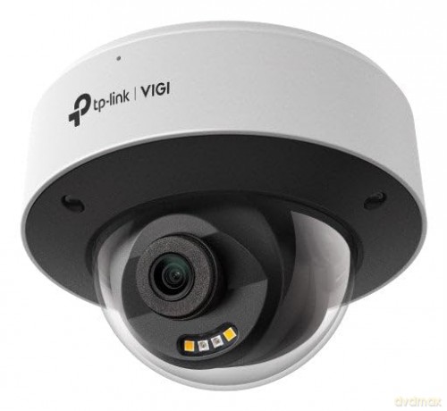 Kamera VIGI 4MP Full-Color Dome InSight S245 (4mm) SPEC: 4MP, 2.8mm Fixed Lens, 1/2.7 Progressive Scan CMOS, H.265+/H.265/H.264+