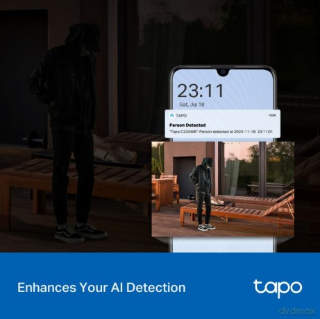 Kamera Wi-Fi do monitoringu zewnętrznego Tapo C325WB