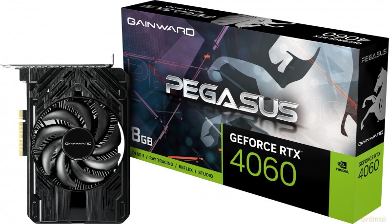 Karta graficzna GeForce RTX 4060 PEGASUS 8GB GDDR6 128bit 3DP/HDMI