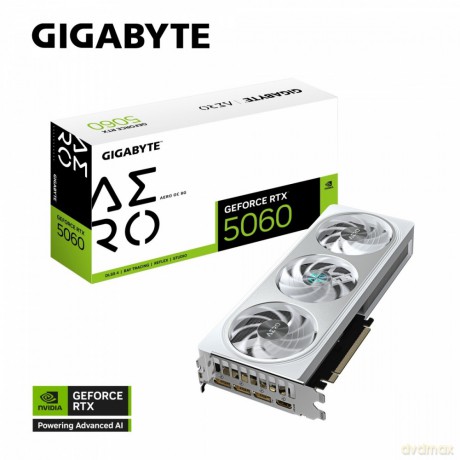 Karta graficzna GeForce RTX 5060 AERO OC 8G GDDR7 3DP/HDMI