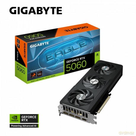 Karta graficzna GeForce RTX 5060 EAGLE MAX OC 8G GV-N5060EAGLEMAX OC-8GD