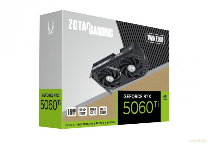 Karta graficzna GeForce RTX 5060 Ti 16GB TWIN EDGE GDDR7 128bit 3DP/HDMI