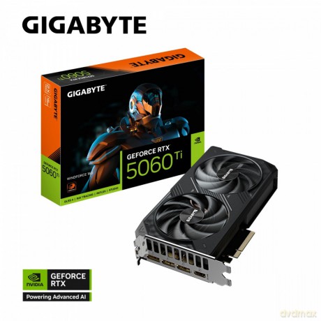 Karta graficzna GeForce RTX 5060 Ti WINDFORCE 16G 128BIT GDDR7 HDMI/3DP