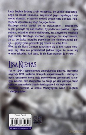 Bez skrupułów - Lisa Kleypas [KSIĄŻKA]