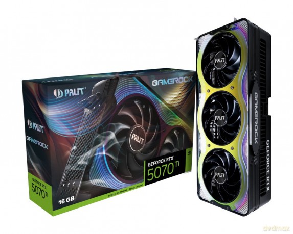 Karta graficzna GeForce RTX 5070 Ti GAMEROCK 16GB GDDR7 256bit 3DP/HDMI