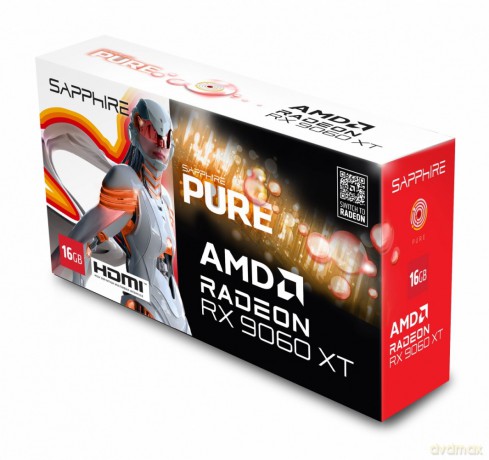 Karta graficzna Radeon RX 9060 XT PURE 16GB GDDR6 128bit DP/2HDMI