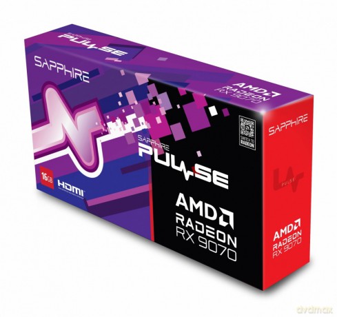 Karta graficzna Radeon RX 9070 PULSE 16GB GDDR6 256bit 2DP/2HDMI