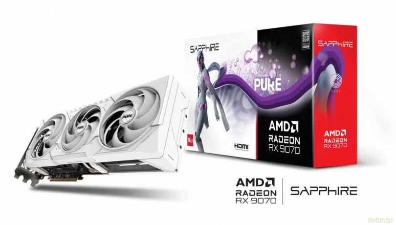 Karta graficzna Radeon RX 9070 PURE 16GB OC GDDR6 256bit 2DP/2HDMI