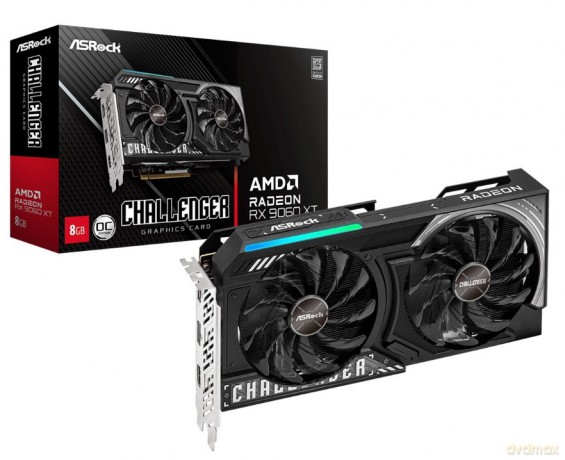 Karta graficzna RX 9060 XT CHALLENGER 8GB GDDR6 128bit 2DP/HDMI