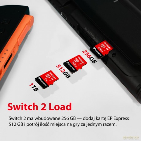 Karta microSDXC 512GB Express 800/600MB/s Nintendo Switch 2