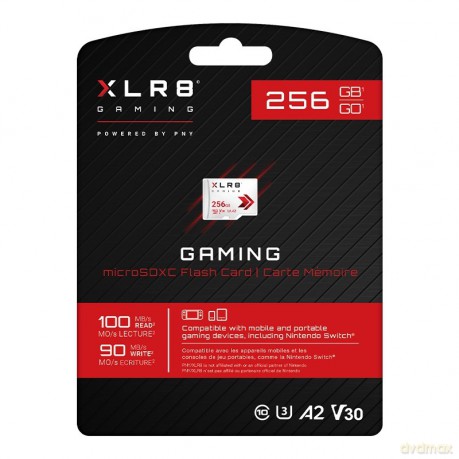 Karta pamięci MicroSDXC 256GB P-SDU256V32100XR-GE