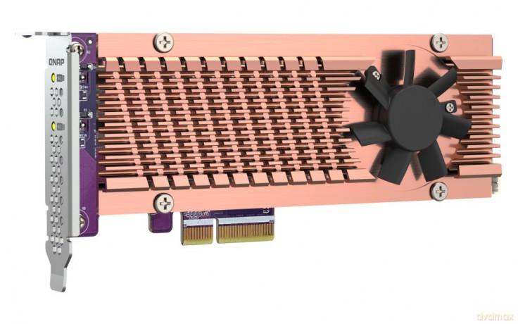 Karta rozszerzeń QM2-2P-344A Dual M.2 PCI SSD