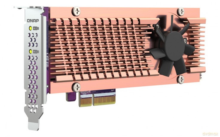 Karta rozszerzeń QM2-2P-344A Dual M.2 PCI SSD