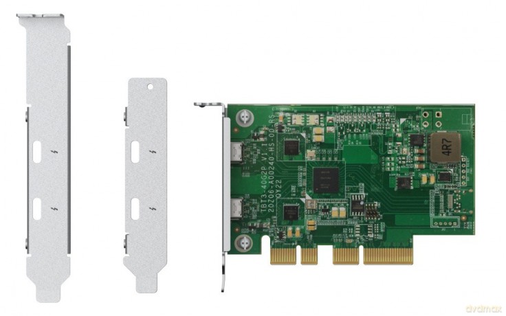Karta rozszerzeń QXP-T32P Thunderbolt3 40Gb/s