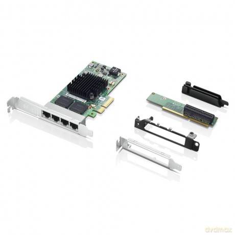 Karta rozszerzeń sieci Ethernet Intel I350-T4 4-portowa 4XC0R41416