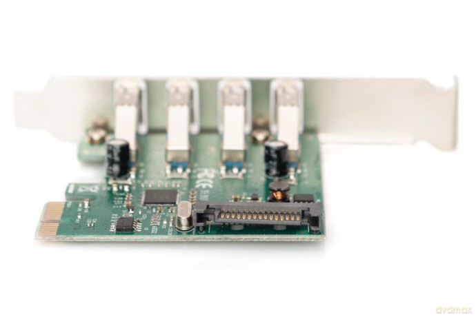 Karta rozszerzeń/Kontroler USB 3.0 PCI Express, 4xUSB 3.0, Chipset: VL805