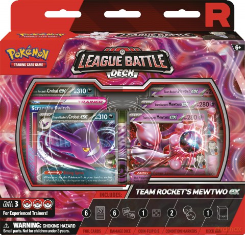 Karty League Battle Deck - Team Rockets Mewtwo ex